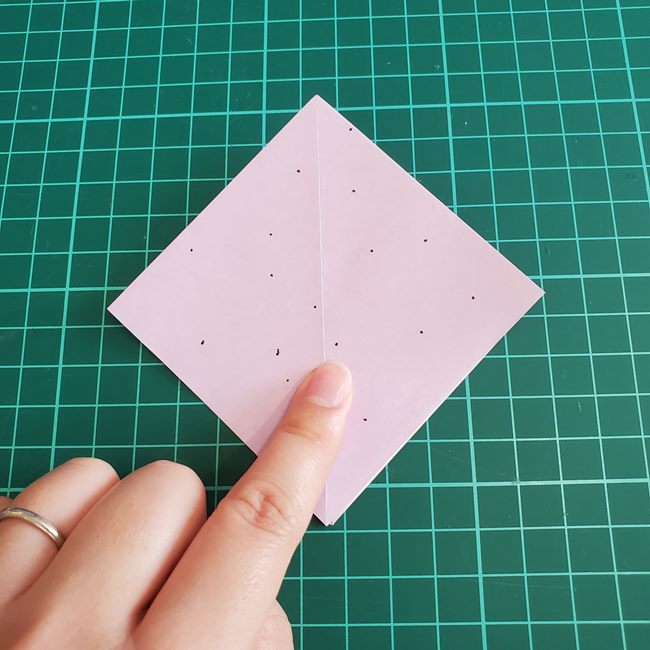 さつまいもの折り紙 立体でも簡単な折り方作り方(12)