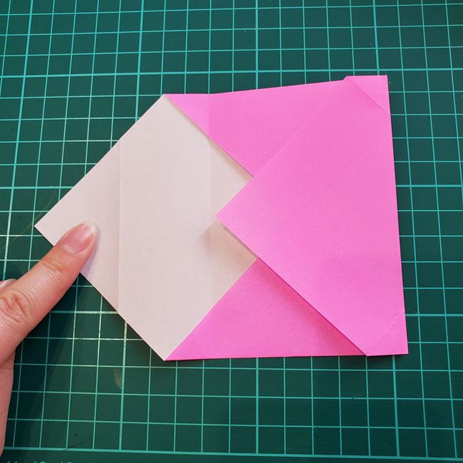 うさぎのお年玉袋の折り紙｜折り方作り方(14)