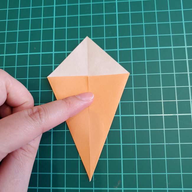 折り紙のもみじの簡単な作り方折り方(4)
