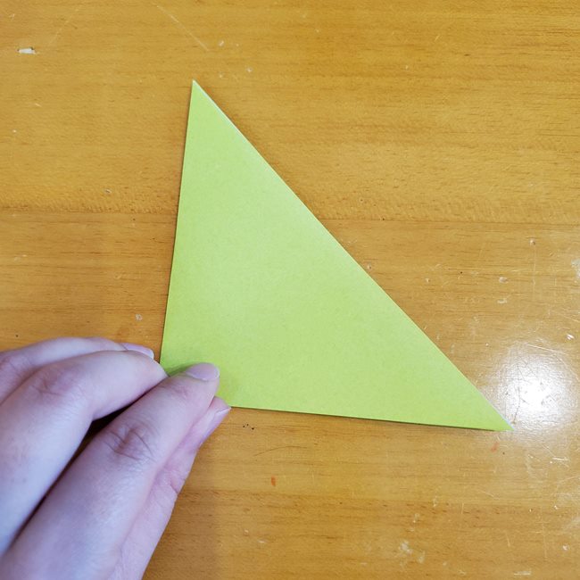 折り紙 メロンの折り方作り方は簡単！①果実(3)