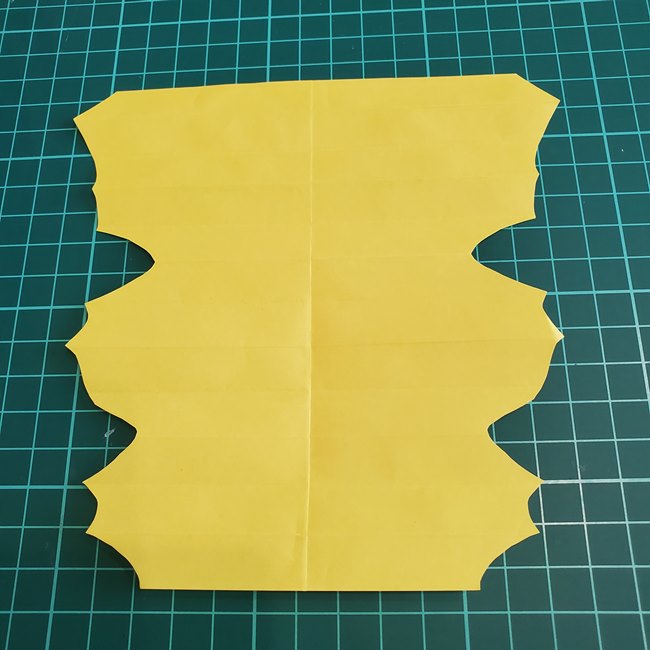 折り紙のもみじ 立体的で簡単な作り方折り方①葉っぱ(14)
