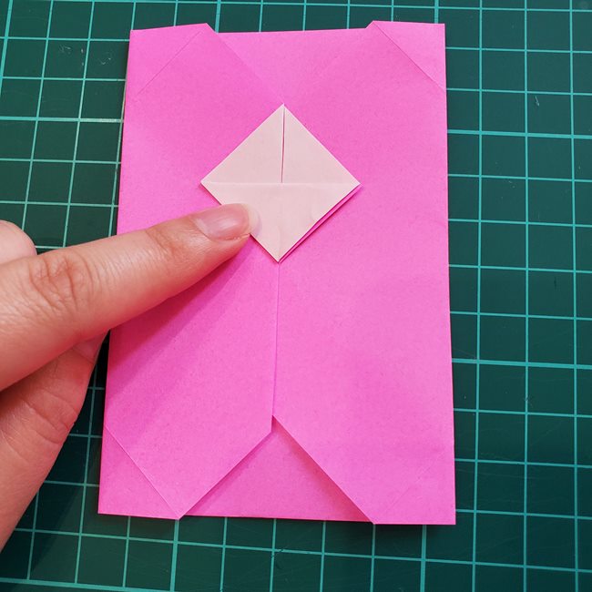 うさぎのお年玉袋の折り紙｜折り方作り方(22)