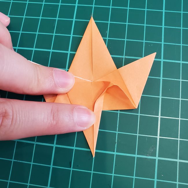 折り紙のもみじの簡単な作り方折り方(21)