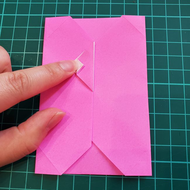 うさぎのお年玉袋の折り紙｜折り方作り方(24)