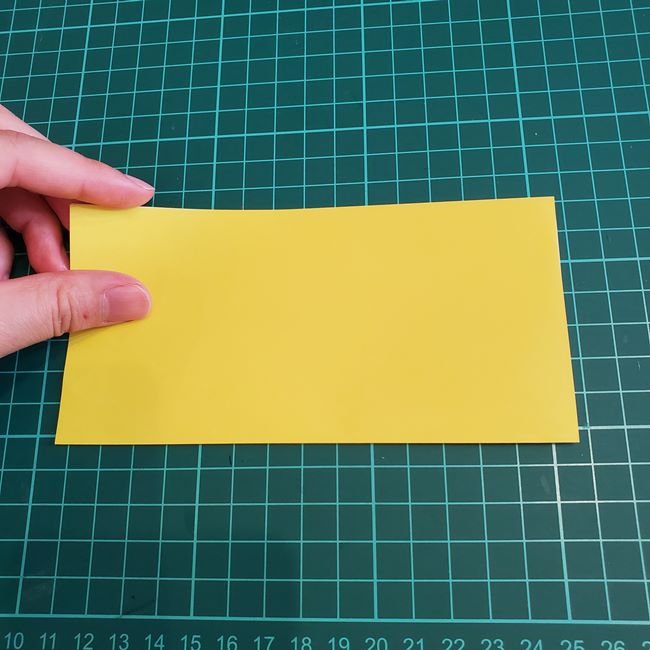 折り紙のもみじ 立体的で簡単な作り方折り方②茎(2)