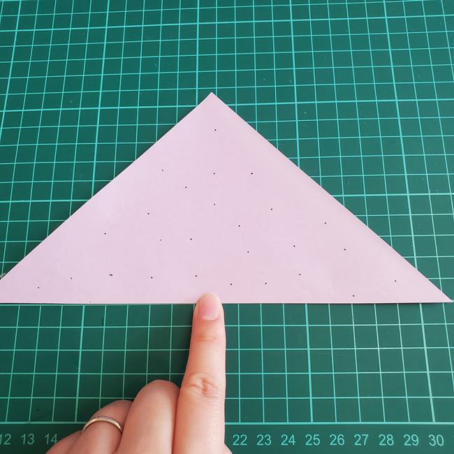 さつまいもの折り紙 立体でも簡単な折り方作り方(3)