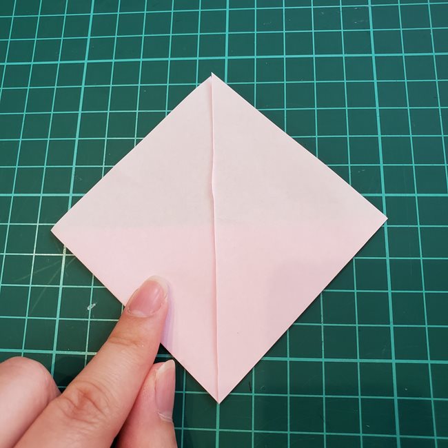 うさぎの折り紙 簡単で3歳児も作れる作り方折り方(5)