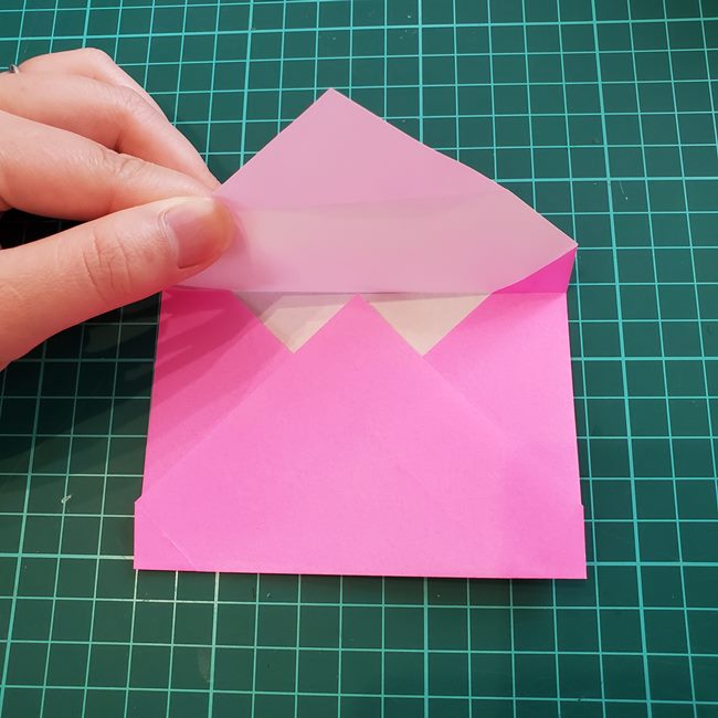 うさぎのお年玉袋の折り紙｜折り方作り方(11)