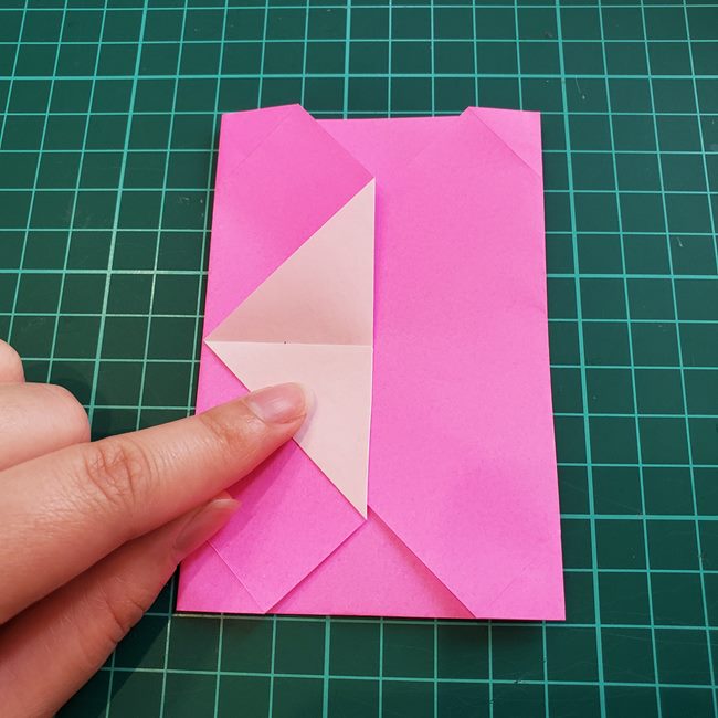 うさぎのお年玉袋の折り紙｜折り方作り方(18)