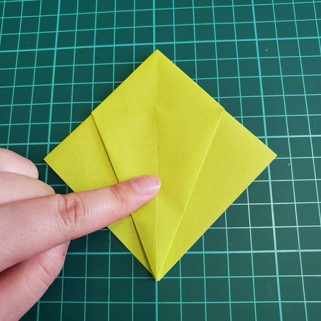 もみじの折り紙 高齢者でも簡単な折り方作り方①葉っぱ(16)
