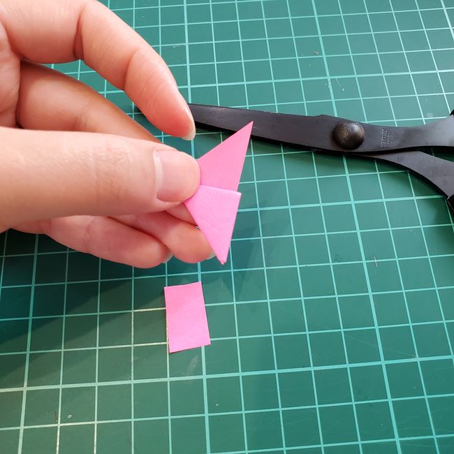 折り紙のハートは立体でも小さいと作り方は簡単！(9)