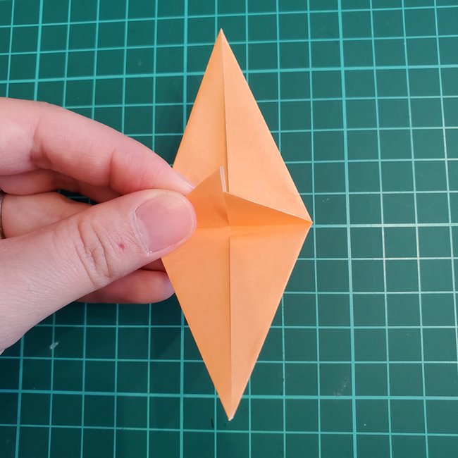 折り紙のもみじの簡単な作り方折り方(15)