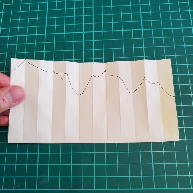 折り紙のもみじ 立体的で簡単な作り方折り方①葉っぱ(12)