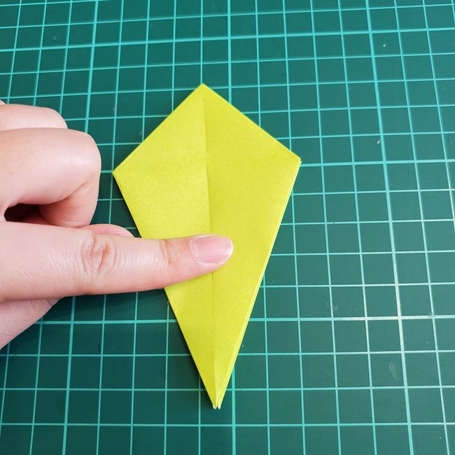 もみじの折り紙 高齢者でも簡単な折り方作り方①葉っぱ(18)
