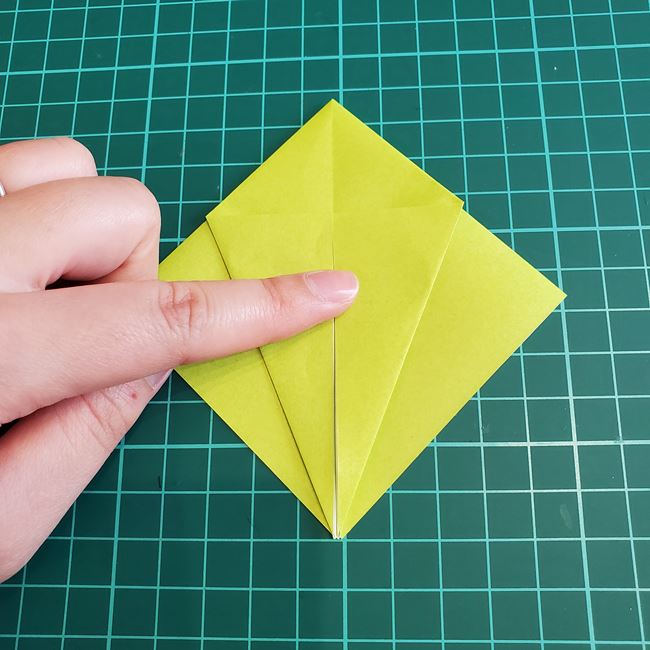 もみじの折り紙 高齢者でも簡単な折り方作り方①葉っぱ(12)