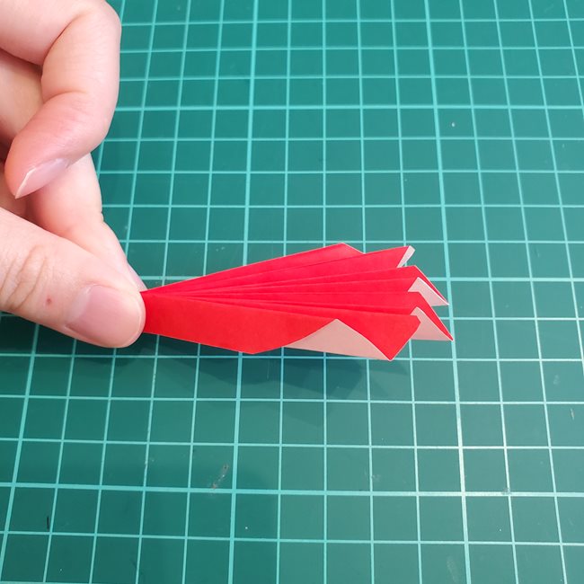 折り紙の箸置き もみじの折り方作り方(13)