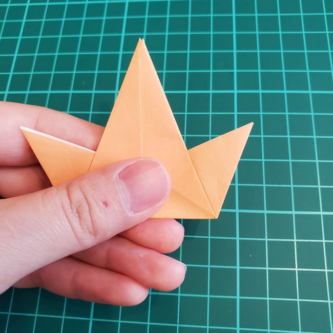 折り紙のもみじの簡単な作り方折り方(19)
