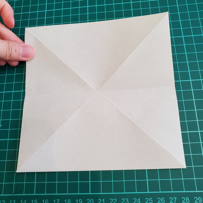 もみじの折り紙 高齢者でも簡単な折り方作り方①葉っぱ(7)