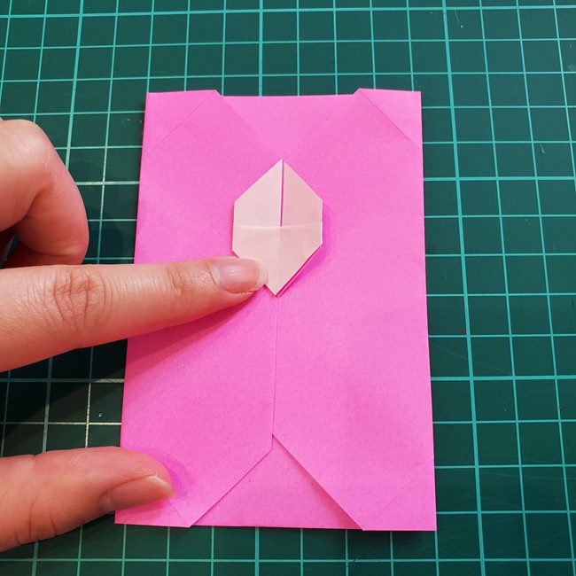 うさぎのお年玉袋の折り紙｜折り方作り方(26)