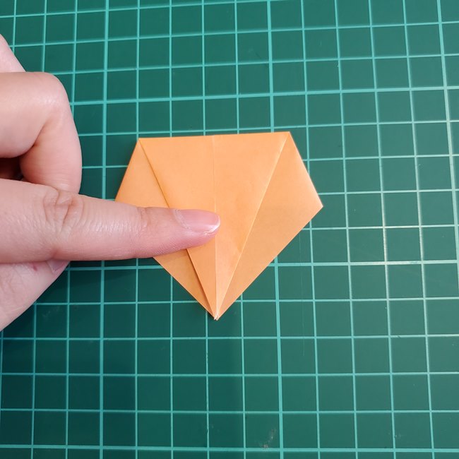 折り紙のもみじの簡単な作り方折り方(6)