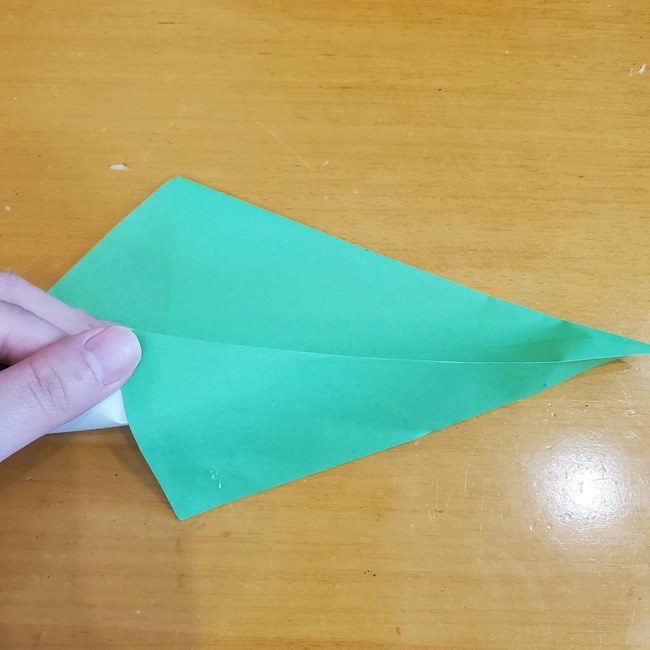 さつまいもの葉っぱの折り紙 折り方作り方(6)