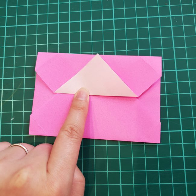うさぎのお年玉袋の折り紙｜折り方作り方(13)
