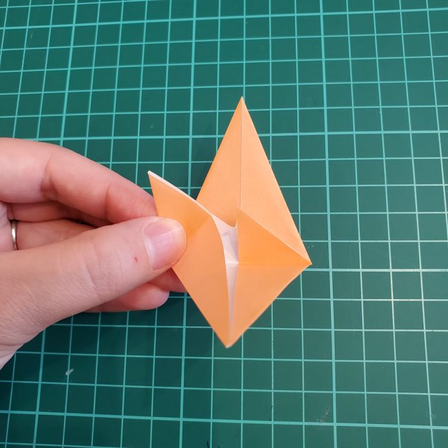 折り紙のもみじの簡単な作り方折り方(16)