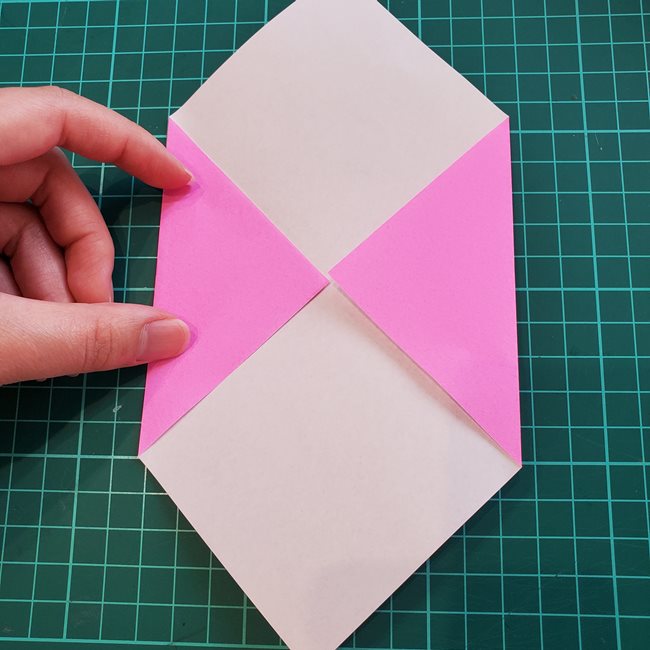 うさぎのお年玉袋の折り紙｜折り方作り方(6)