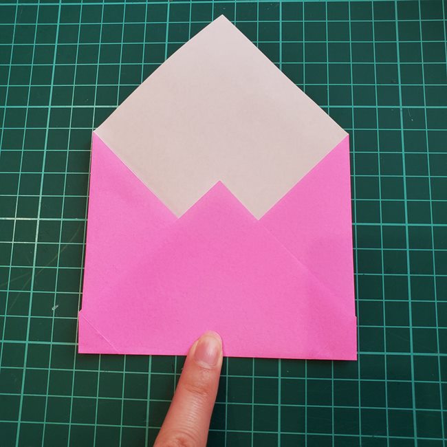 うさぎのお年玉袋の折り紙｜折り方作り方(7)