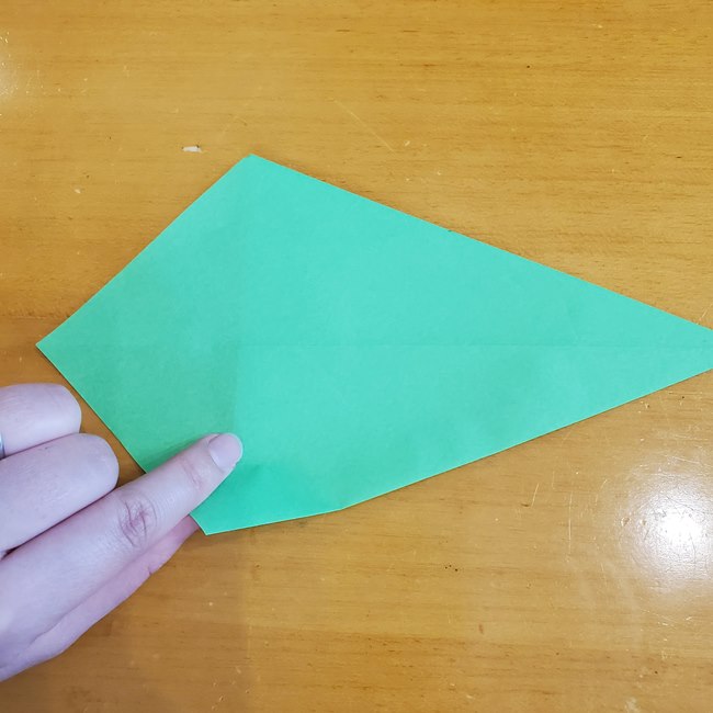 さつまいもの葉っぱの折り紙 折り方作り方(5)