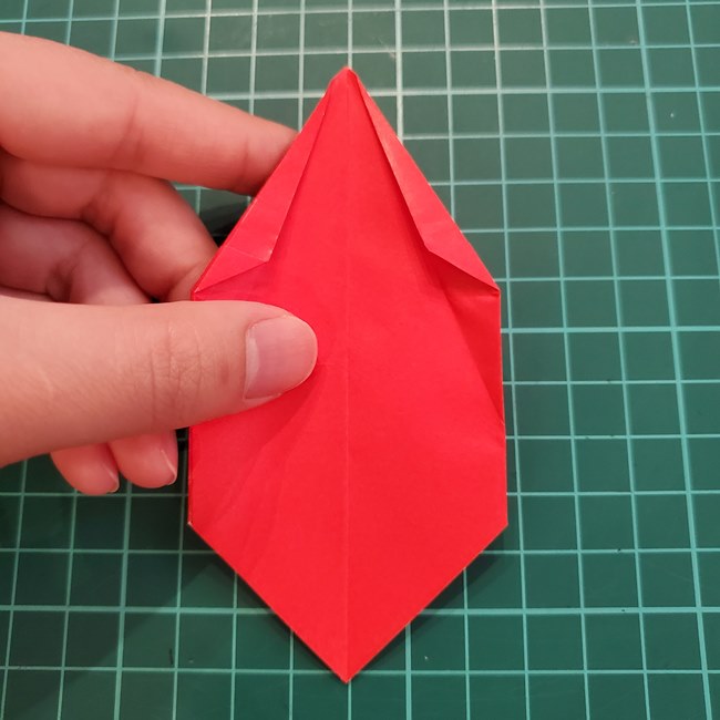 マンゴーの折り紙 折り方作り方(22)
