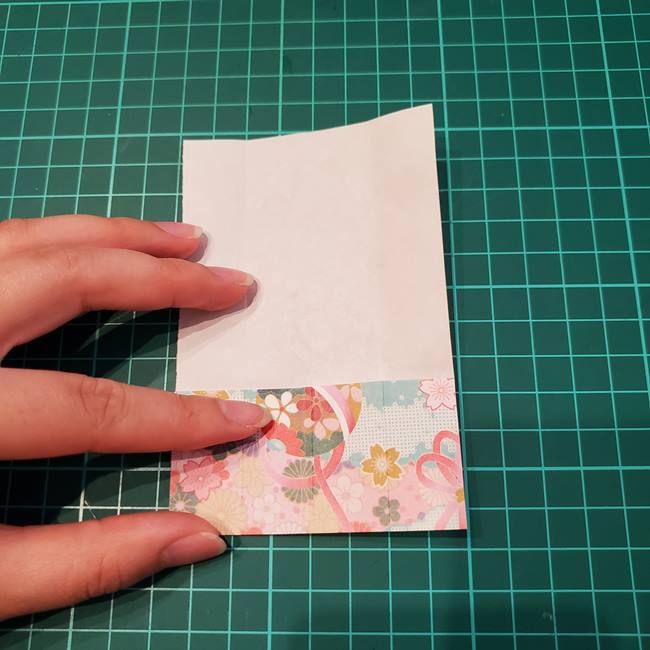 折り紙 ほうきとちりとりの折り方作り方①ちりとり(9)