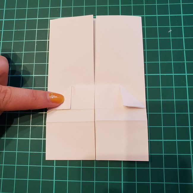 ハロウィンの折り紙 ドクロ・ガイコツの簡単な折り方作り方(16)