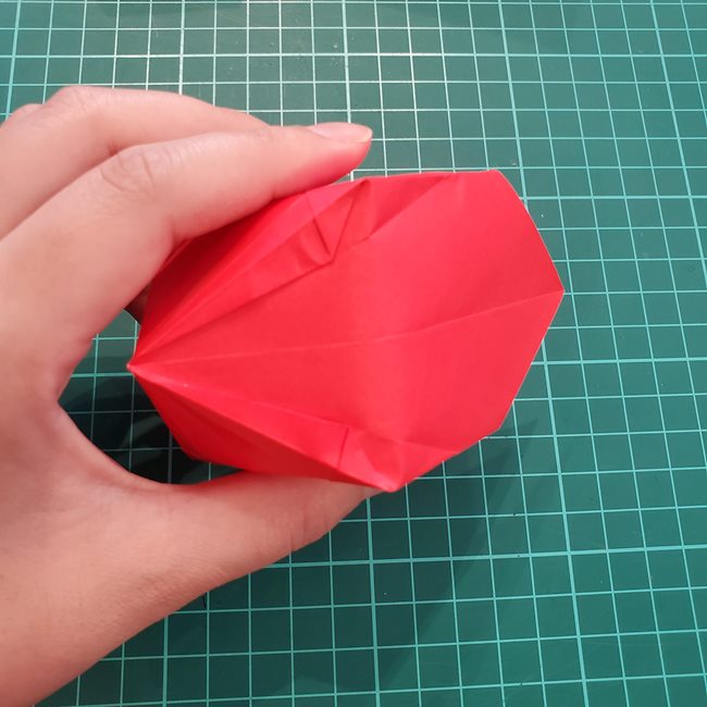 マンゴーの折り紙 折り方作り方(24)