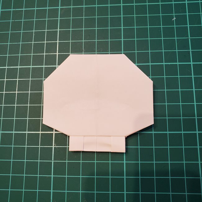 ハロウィンの折り紙 ドクロ・ガイコツの簡単な折り方作り方(30)