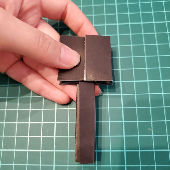 十字架の折り紙 簡単な作り方折り方(18)