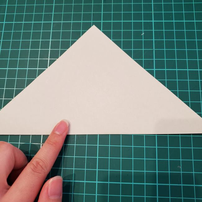 折り紙のフランケンシュタイン 簡単な折り方作り方(2)