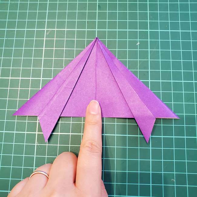 折り紙 お城の作り方折り方(立体的)②パーツ2(12)