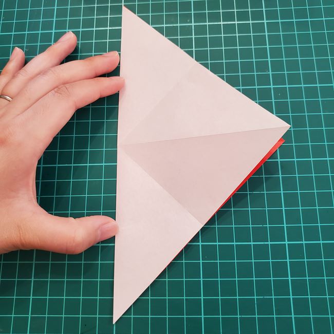 マンゴーの折り紙 折り方作り方(8)