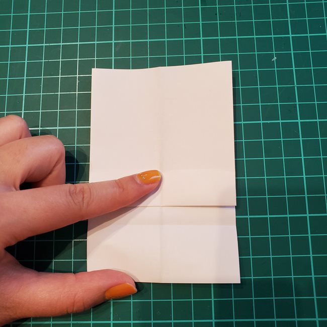 ハロウィンの折り紙 ドクロ・ガイコツの簡単な折り方作り方(14)