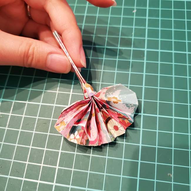 折り紙 ほうきとちりとりの折り方作り方②ほうき(30)