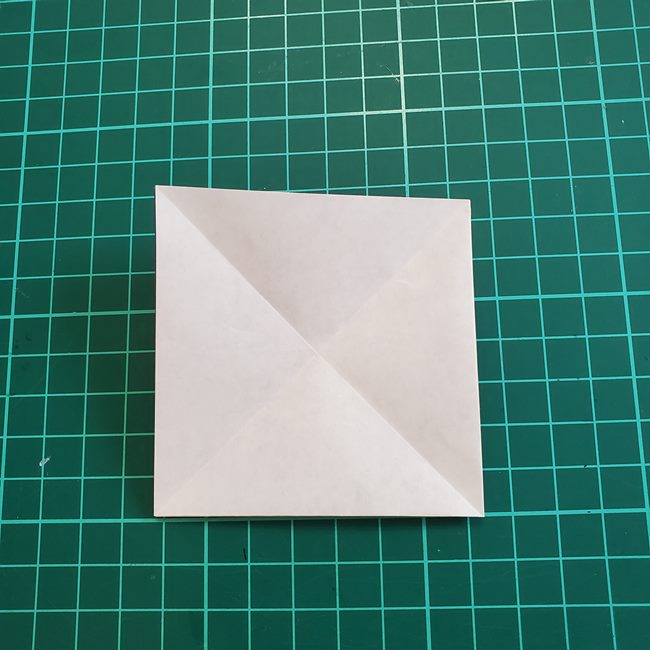 ぶどうの製作 立体的な壁面工作★折り紙の簡単な折り方作り方①実(7)