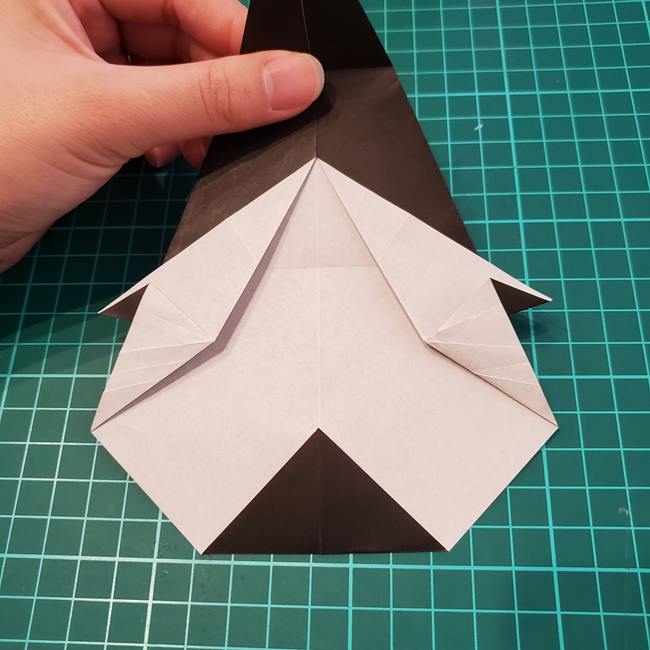 魔法使いの折り紙 簡単な折り方作り方①魔法使い(14)