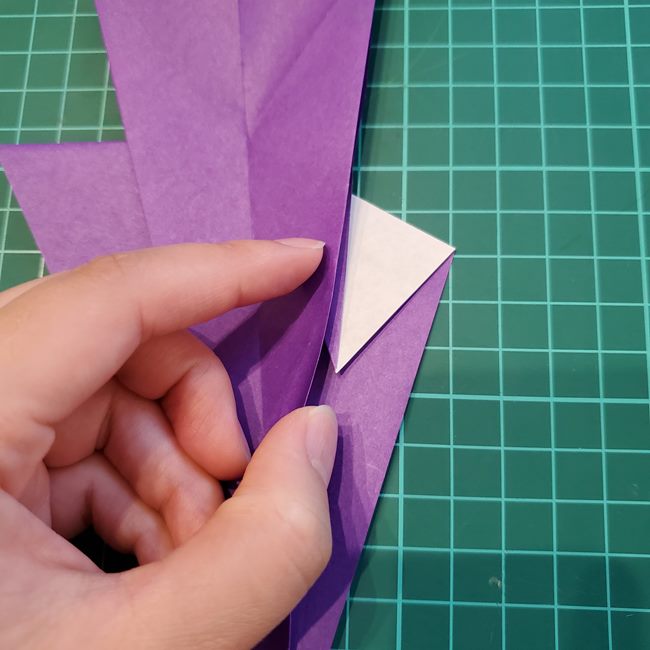 折り紙 お城の作り方折り方(立体的)①パーツ1(17)