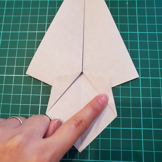 折り紙 お城の作り方折り方(立体的)①パーツ1(8)