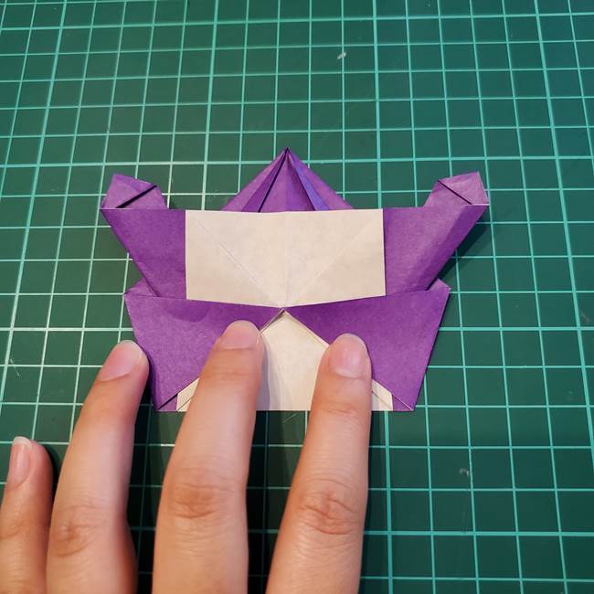 折り紙 お城の作り方折り方(立体的)②パーツ2(16)