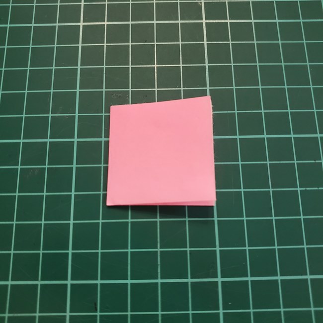なでしこの折り紙の立体的な花の折り方作り方(3)