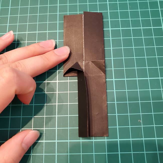 十字架の折り紙 簡単な作り方折り方(14)