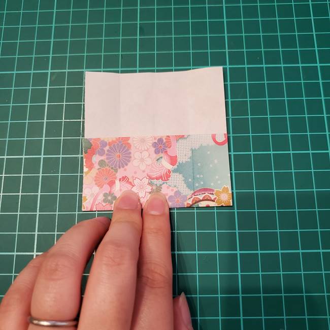 折り紙 ほうきとちりとりの折り方作り方①ちりとり(10)
