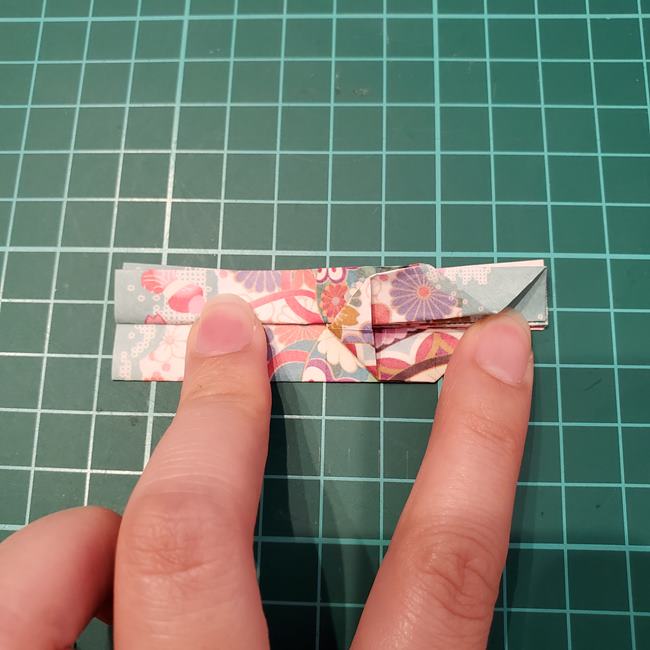 折り紙 ほうきとちりとりの折り方作り方②ほうき(27)